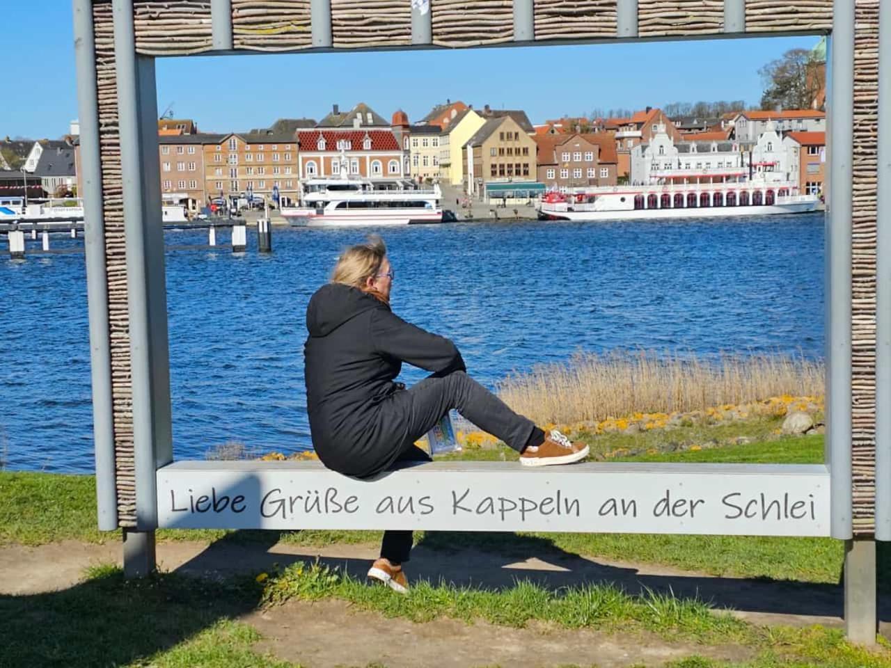 Lungomare Oro, Penthouse Am Yachthafen Lägenhet Kappeln Exteriör bild