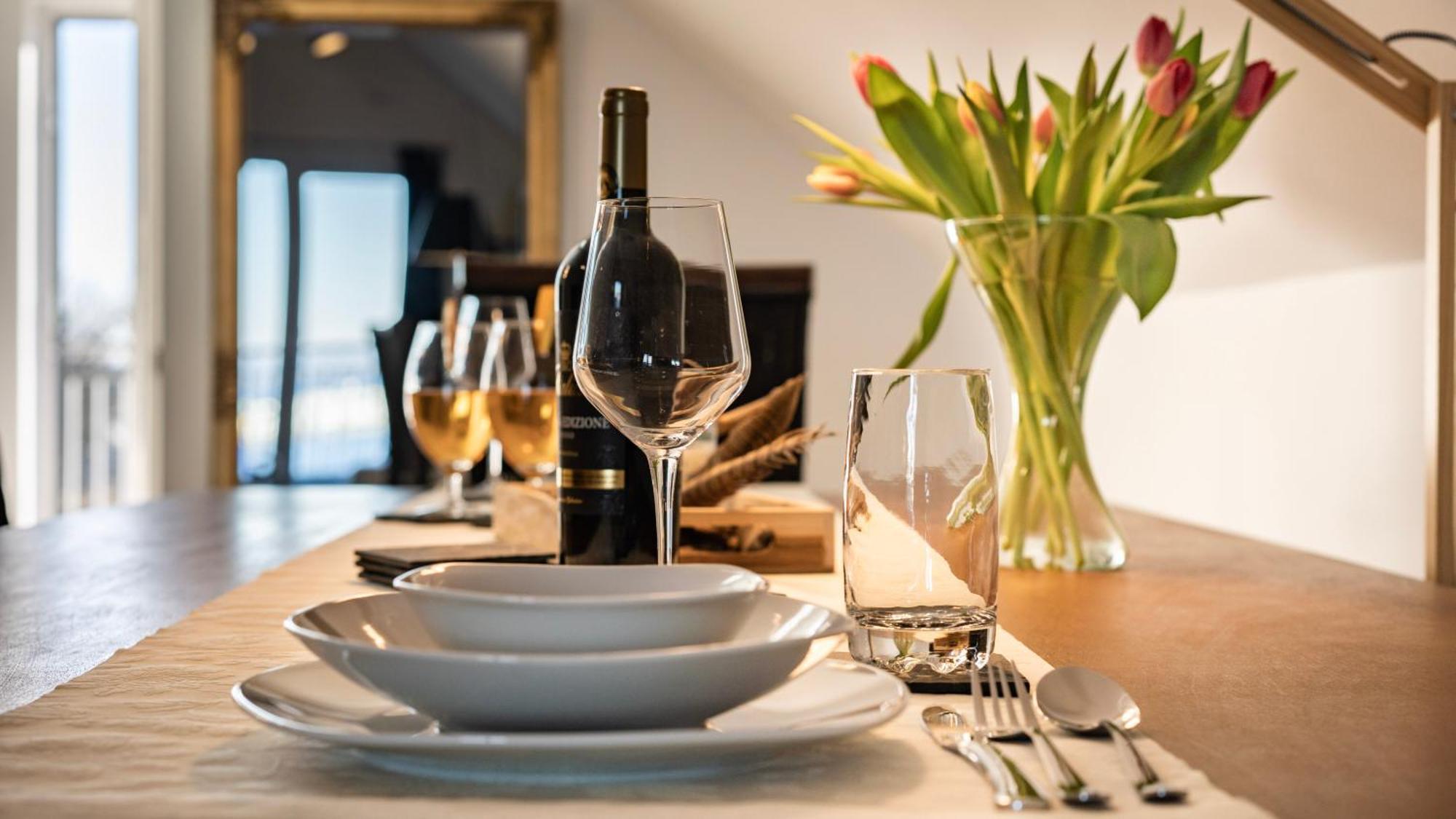 Lungomare Oro, Penthouse Am Yachthafen Lägenhet Kappeln Exteriör bild